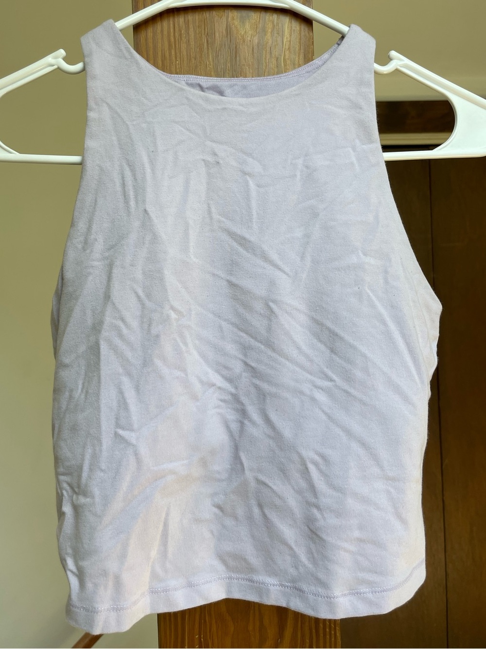 Old Navy Lavender High-Neck
Crop Tank Top